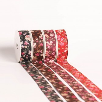 Floral composite ribbon